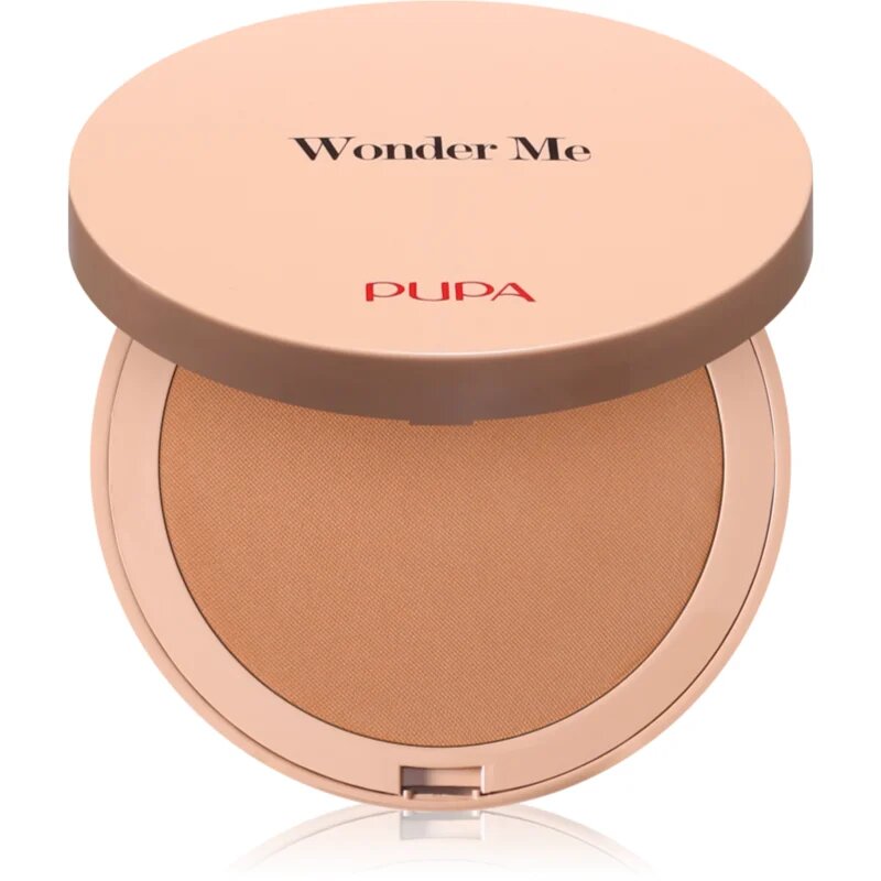 PUPA Milano Wonder Me Bronzer kompaktni bronz puder za popolno polt odtenek 002 - Medium Warm 7.5 g