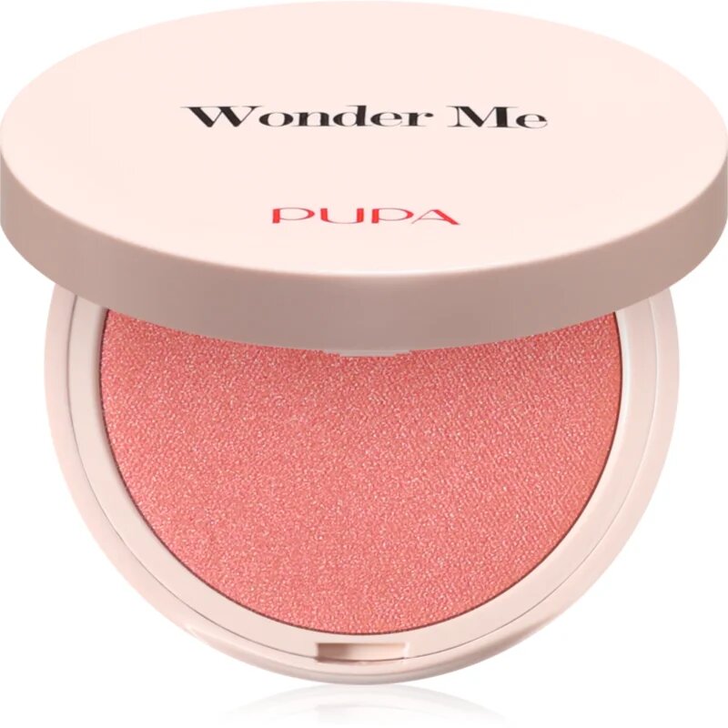 PUPA Milano Wonder Me Natural Effect Blush kompaktno rdečilo za naraven videz odtenek 004 True Love - Matt 4 g