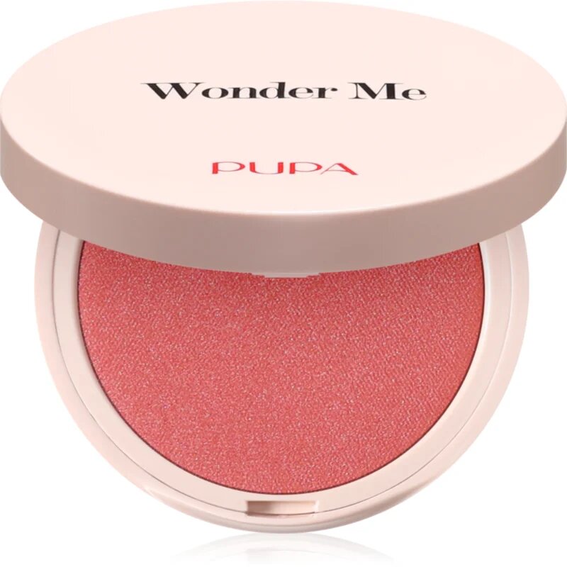 PUPA Milano Wonder Me Natural Effect Blush kompaktno rdečilo za naraven videz odtenek 005 Deep Passion - Matt 4 g