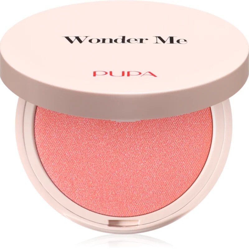 PUPA Milano Wonder Me Natural Effect Blush kompaktno rdečilo za naraven videz odtenek 009 Last Crush - Radiant 4 g