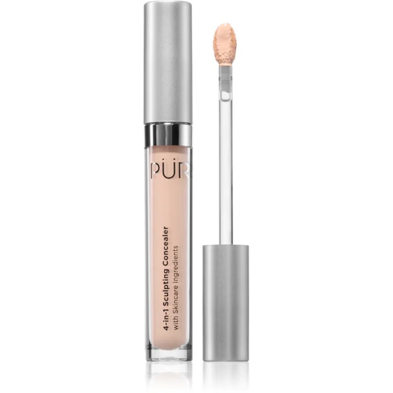 PÜR Cosmetics 4-in-1 Sculpting Concealer vlažilni korektor za obraz in predel okoli oči odtenek LG3 3.7 g