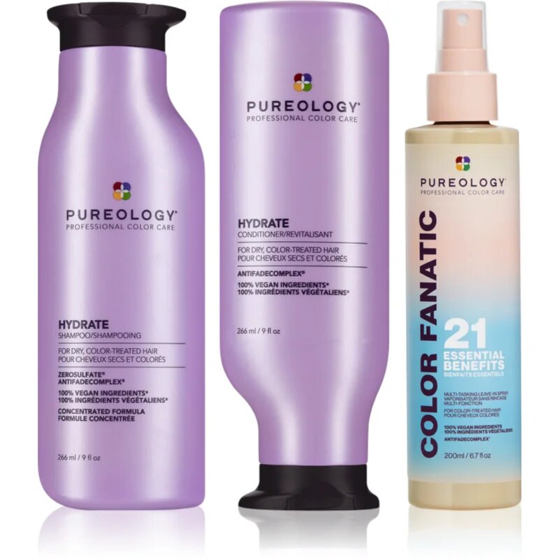 Pureology Hydrate full routine set za hidracijo in sijaj za vse tipe las