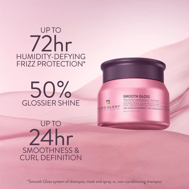 Pureology Smooth Gloss hranilna maska za lase za ženske 250 ml