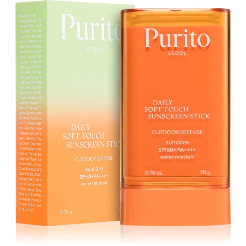 Purito Daily Soft Touch Sunstick krema za sončenje v paličici SPF 50+ 20 g