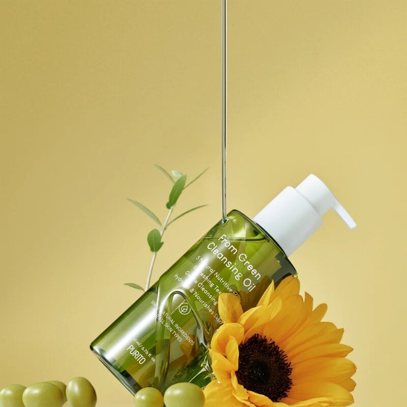 Purito From Green čistilno olje za obraz + nadomestno polnilo 2x200 ml