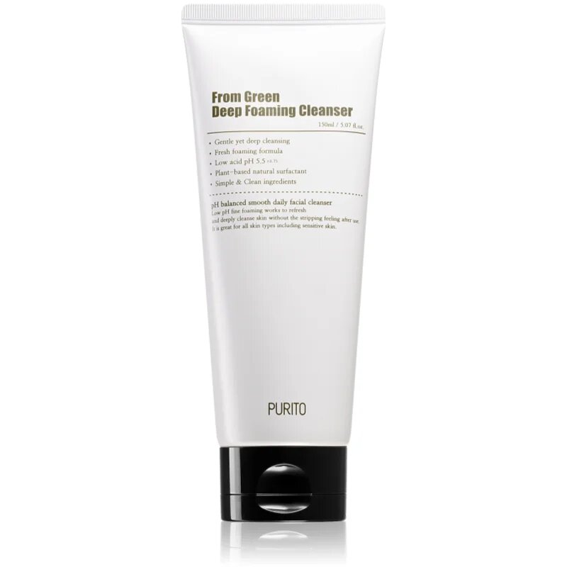 Purito From Green globinsko čistilna pena za obraz 150 ml