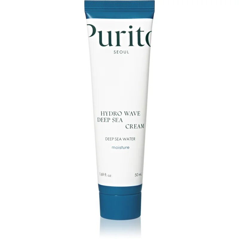 Purito Hydro Wave Deep Sea Cream vlažilna krema za obraz proti gubam 50 ml