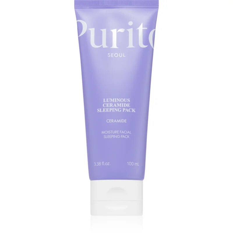 Purito Luminous Ceramide Sleeping Pack vlažilna nočna krema s ceramidi 100 ml