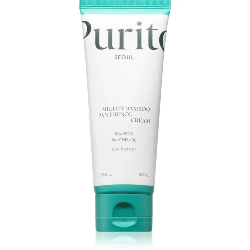 Purito Mighty Bamboo Panthenol Cream intenzivna regeneracijska krema za obnovo kožne pregrade za obnovo kožne pregrade 100 ml