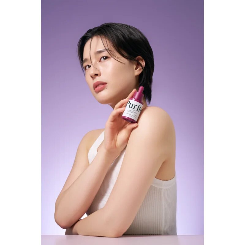 Purito Timeless Bloom Bakuchiol Serum intenziven revitalizacijski serum za obnovo čvrstosti obraza 30 ml