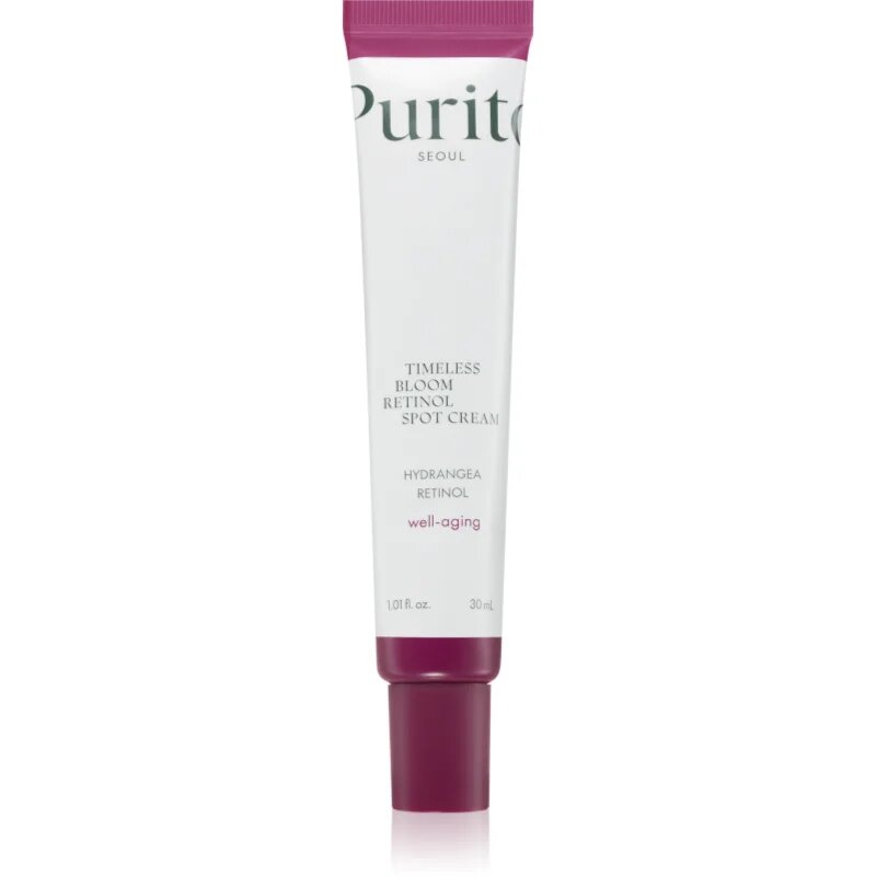 Purito Timeless Bloom Retinol Spot Cream lokalna nega proti gubam okoli oči 30 ml