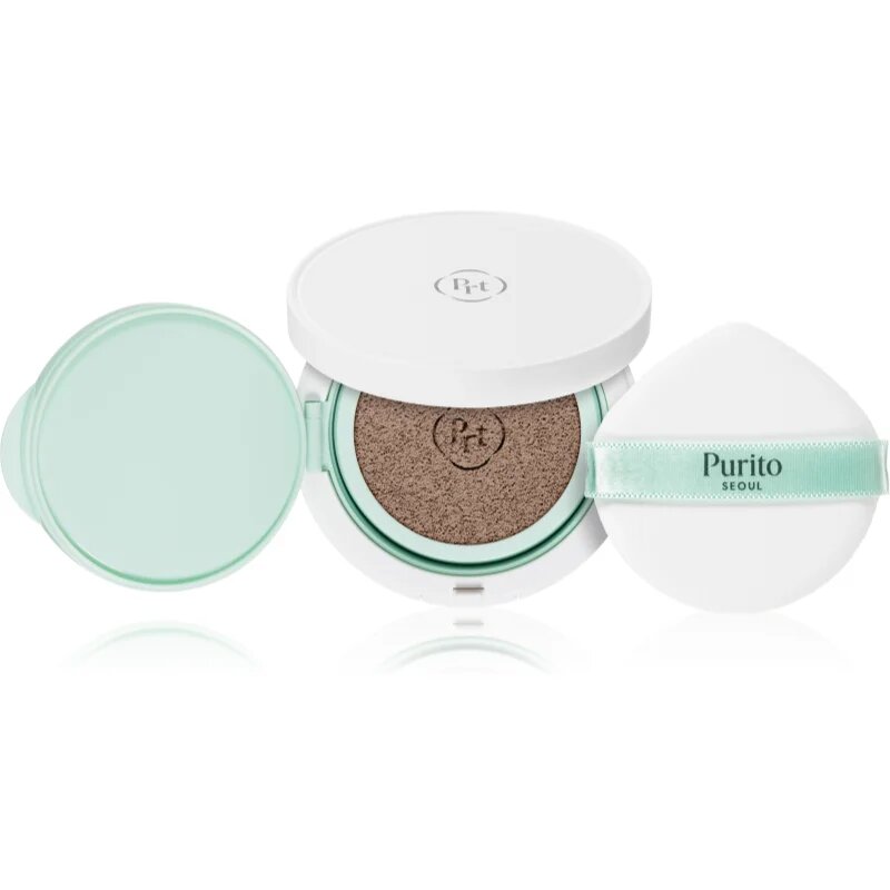Purito Wonder Releaf Centella BB Cushion BB-krema v gobici SPF 30 odtenek 21 Light Beige 15 g