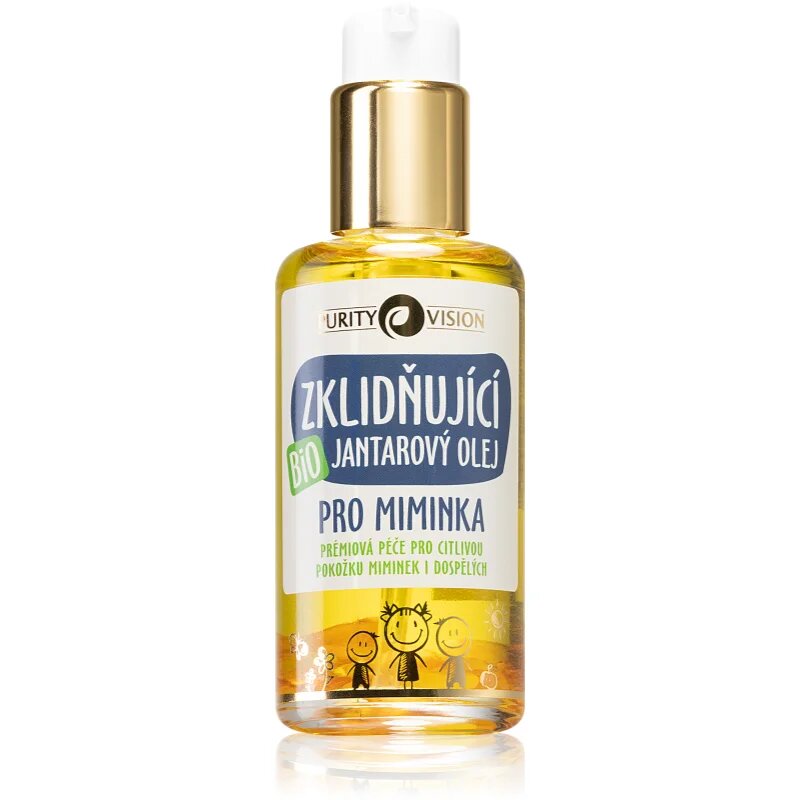 Purity Vision BIO jantarjevo olje za otroke od rojstva 95 ml
