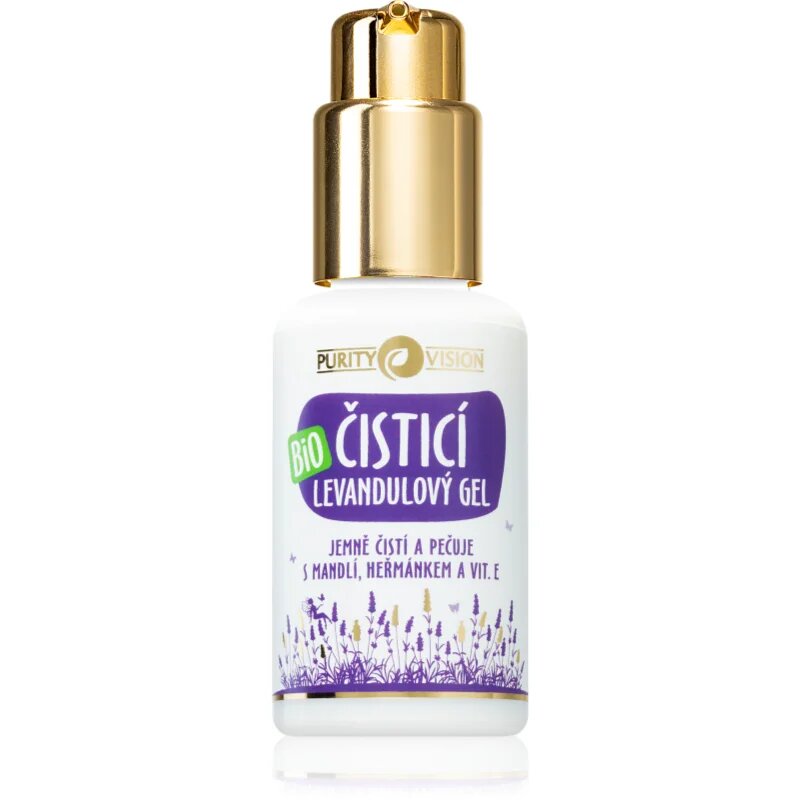 Purity Vision BIO Lavender čistilni gel s sivko 100 ml