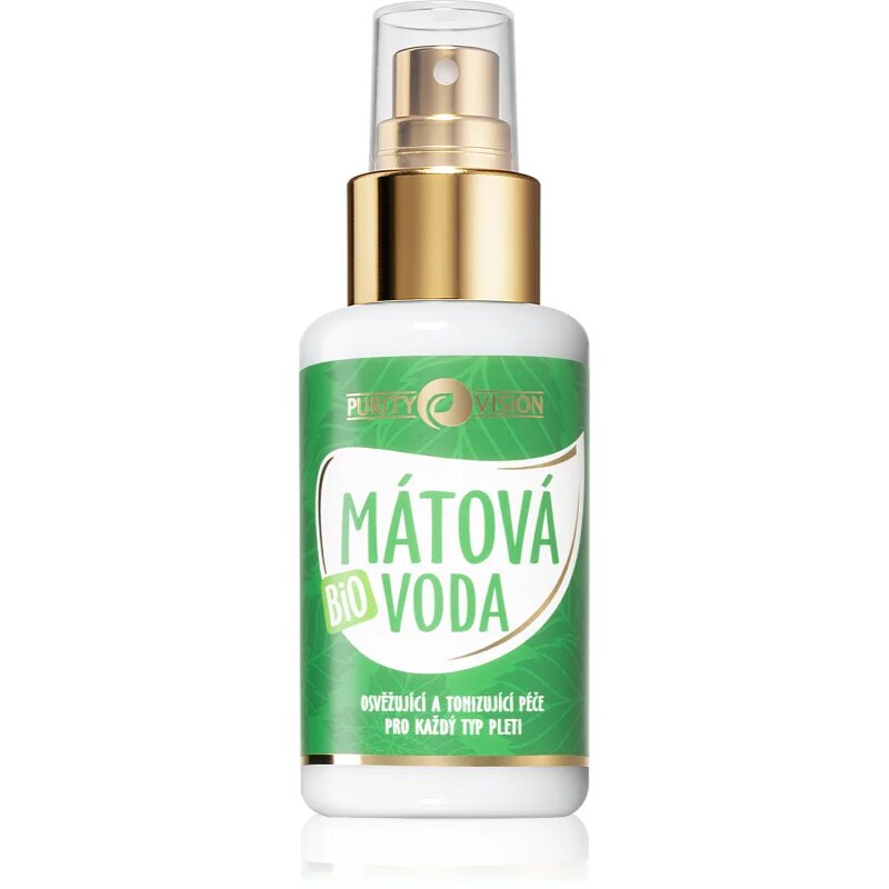Purity Vision BIO osvežilna voda za obraz z meto 100 ml