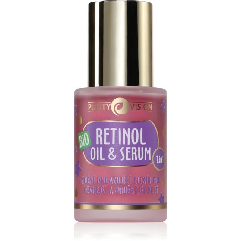 Purity Vision BIO Retinol Oil & Serum olje za obraz proti gubam 30 ml