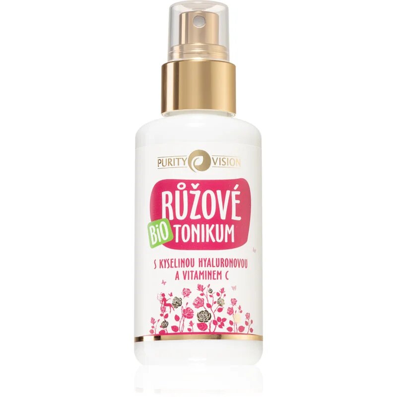 Purity Vision BIO Rose vlažilni tonik iz vrtnice 100 ml