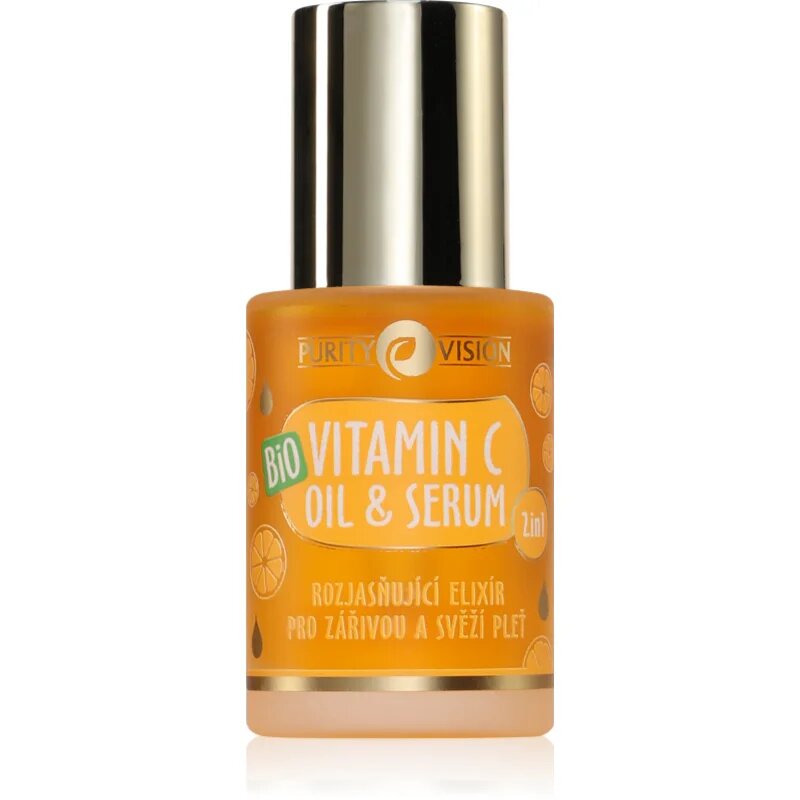 Purity Vision BIO Vitamin C Oil & Serum olje za obraz proti pigmentnim madežem 30 ml