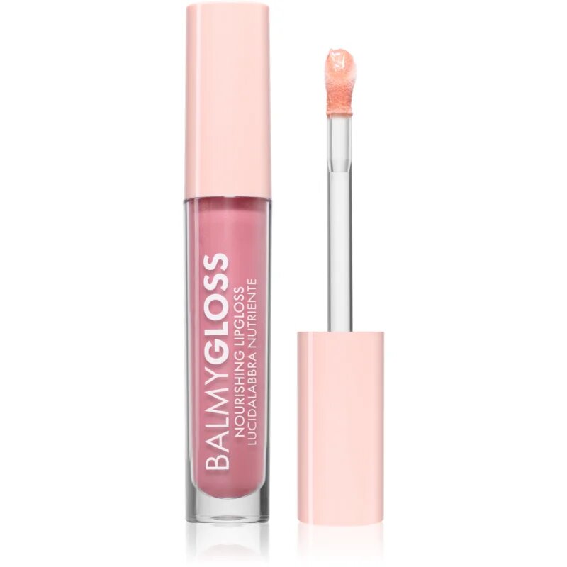 puroBIO Cosmetics BalmyGloss hranilni sijaj za ustnice odtenek 04 Baby Pink 4.2 g