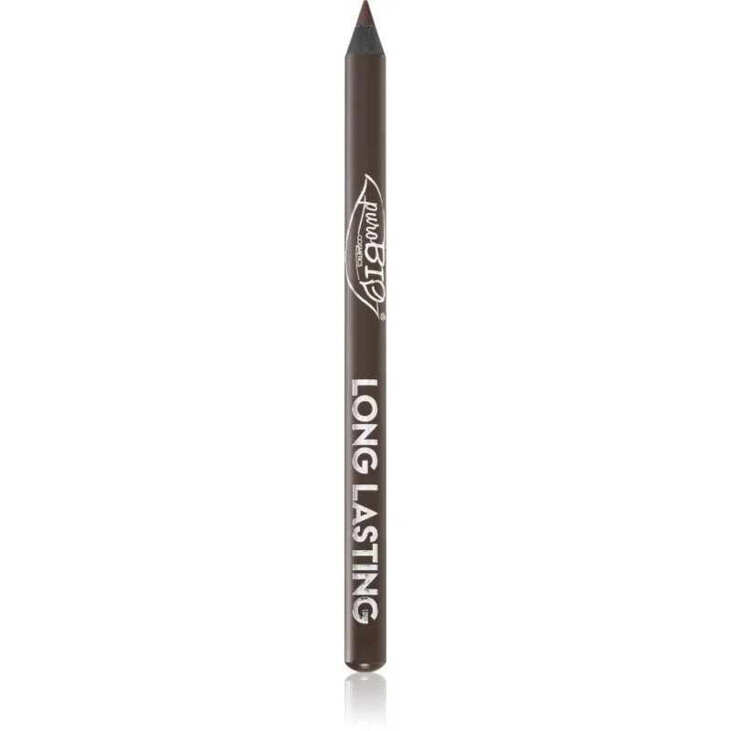 puroBIO Cosmetics Long Lasting Eyeliner dolgoobstojni svinčnik za oči odtenek Brown 13 g