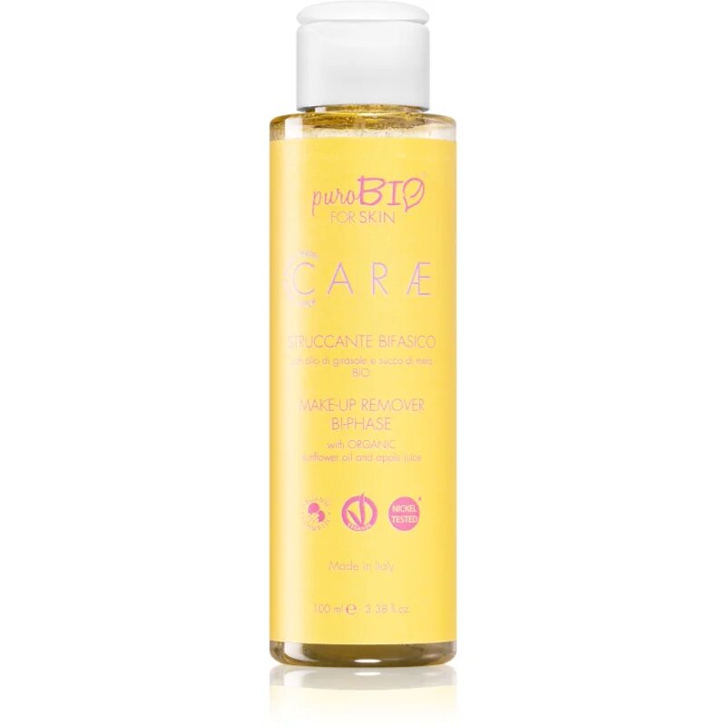 puroBIO Cosmetics Make-up Remover dvofazni odstranjevalec make-upa 100 ml