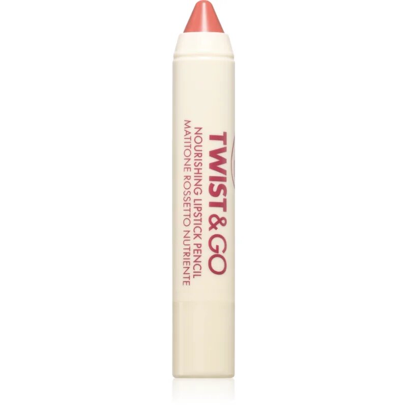 puroBIO Cosmetics Twist&Go hranilna šminka v svinčniku odtenek Peach Nude 2.9 g