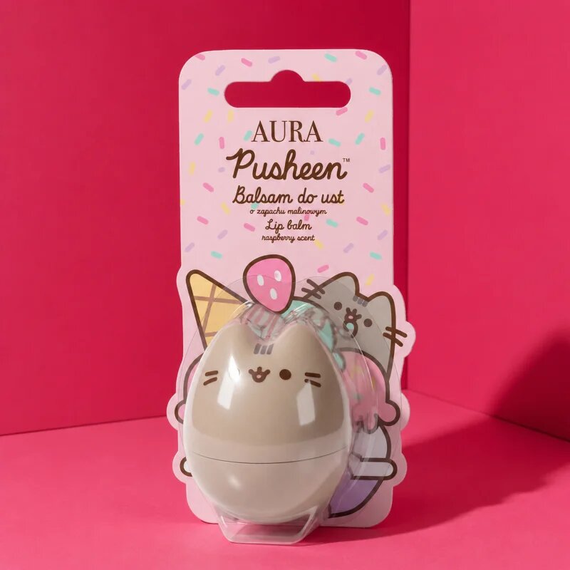 Pusheen Aura balzam za ustnice 6 g