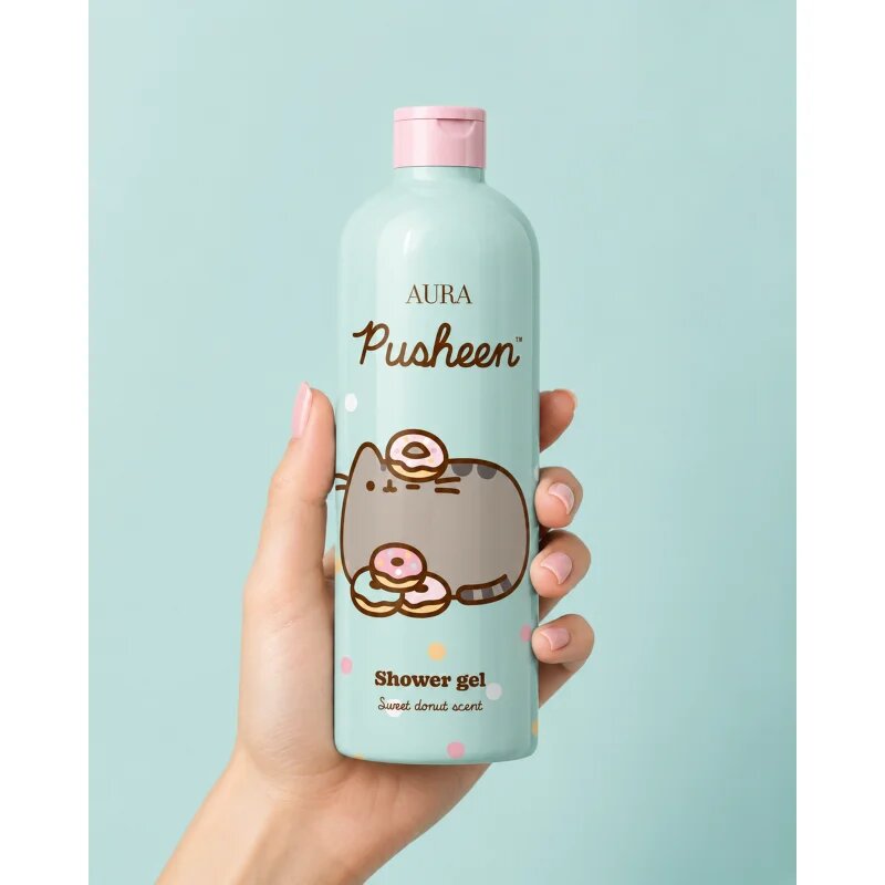 Pusheen Aura gel za prhanje 500 ml