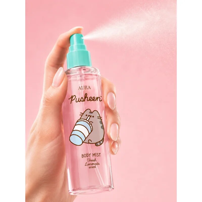 Pusheen Aura pršilo za telo za ženske 100 ml