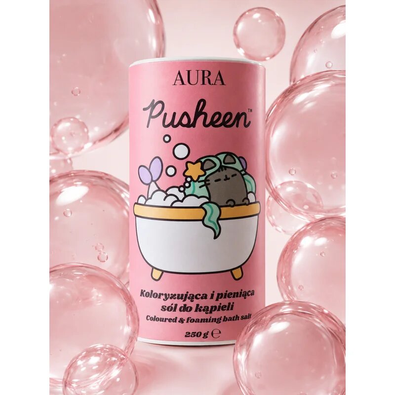Pusheen Aura sol za kopel 250 g