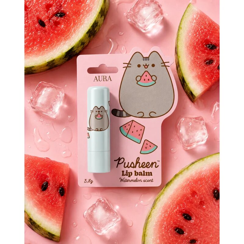 Pusheen Lip Balm balzam za ustnice odtenek Watermelon 3.8 g