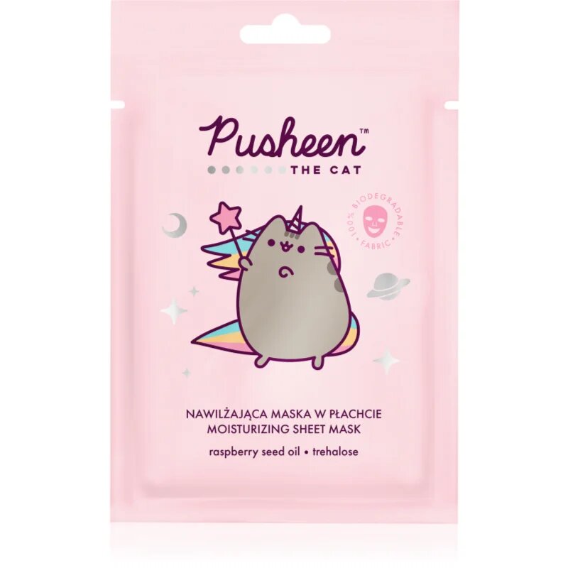 Pusheen Moisturizing Sheet Mask maska iz platna 17 g