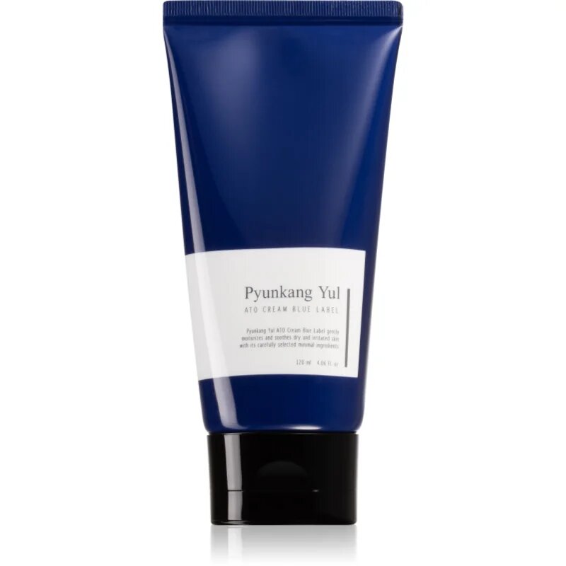 Pyunkang Yul ATO Cream Blue Label pomirjujoča krema za suho in razdraženo kožo 120 ml