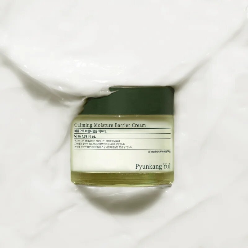 Pyunkang Yul Calming Moisture Barrier Cream pomirjajoča in regeneracijska krema za občutljivo kožo 50 ml