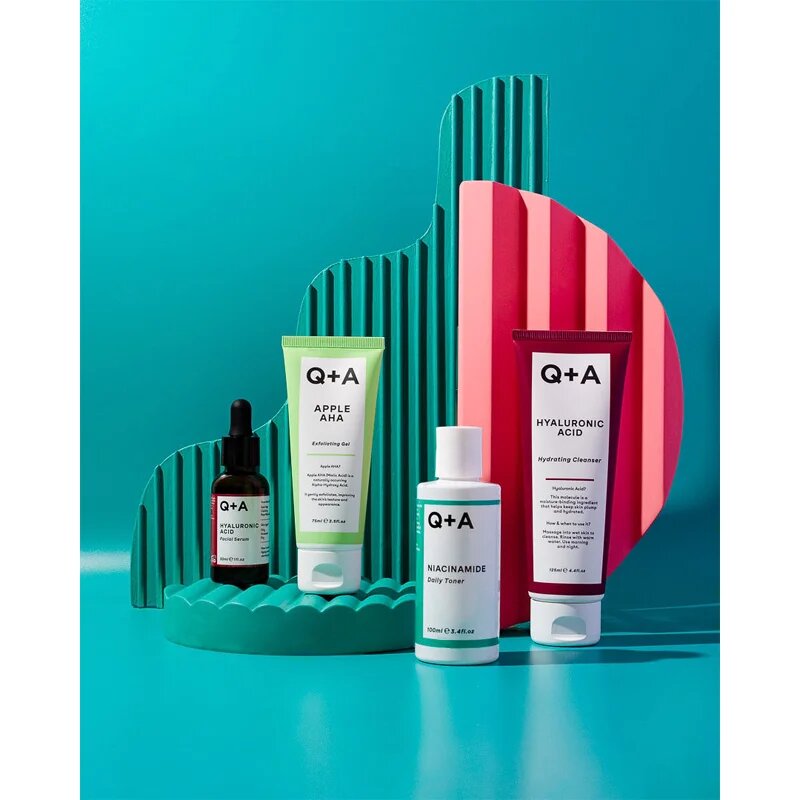 Q+A AHA Apple eksfoliacijski čistilni gel 75 ml