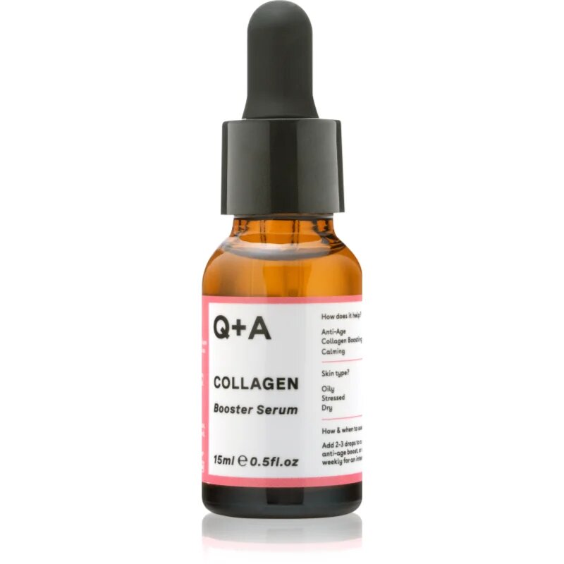Q+A Collagen serum za obraz s kolagenom 15 ml