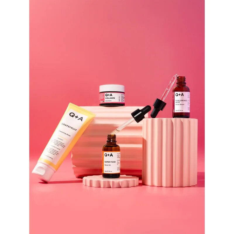 Q+A Hyaluronic Acid vlažilni serum za obraz s hialuronsko kislino 30 ml