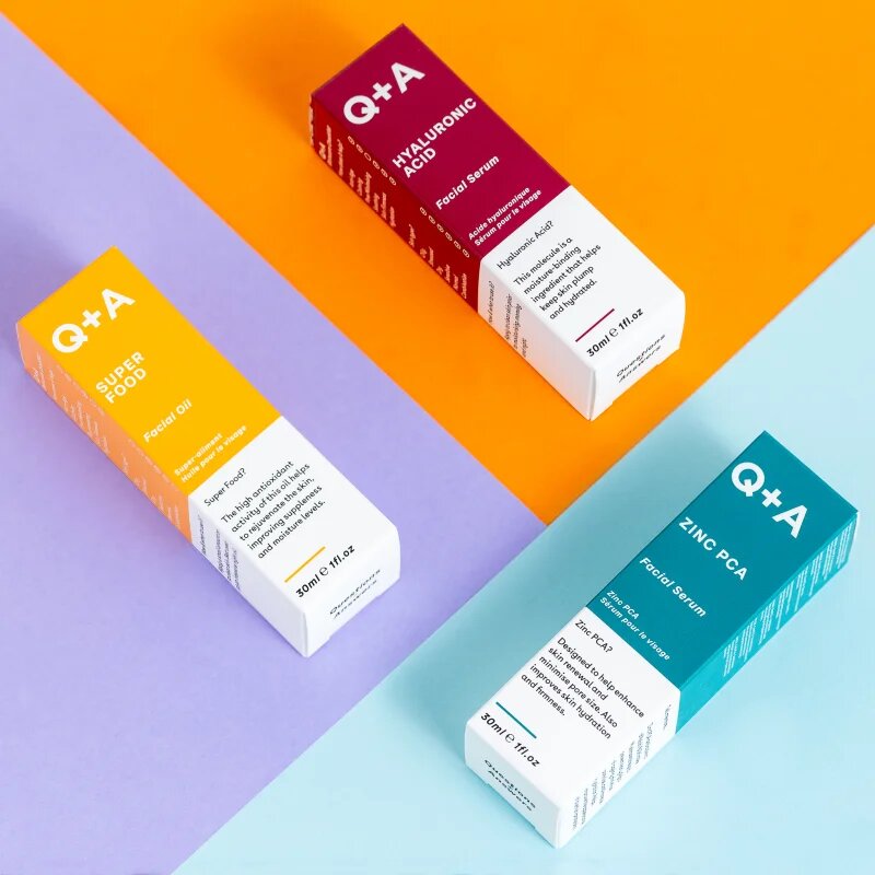 Q+A Zinc PCA serum za obraz za glajenje kože in zmanjšanje por 30 ml