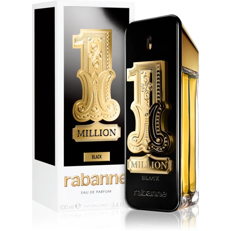 Rabanne 1 Million Black parfumska voda za moške 100 ml