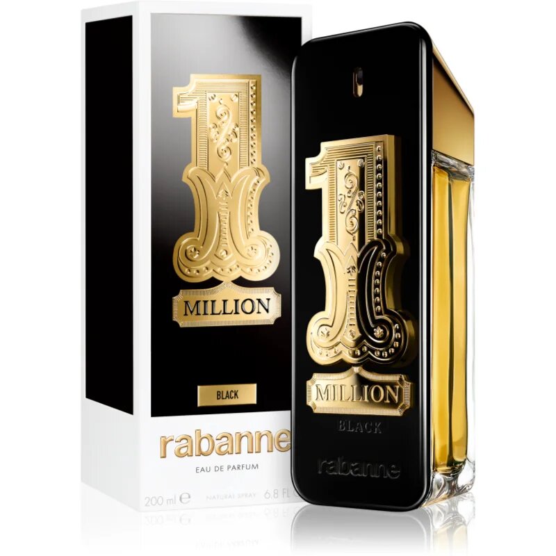 Rabanne 1 Million Black parfumska voda za moške 200 ml