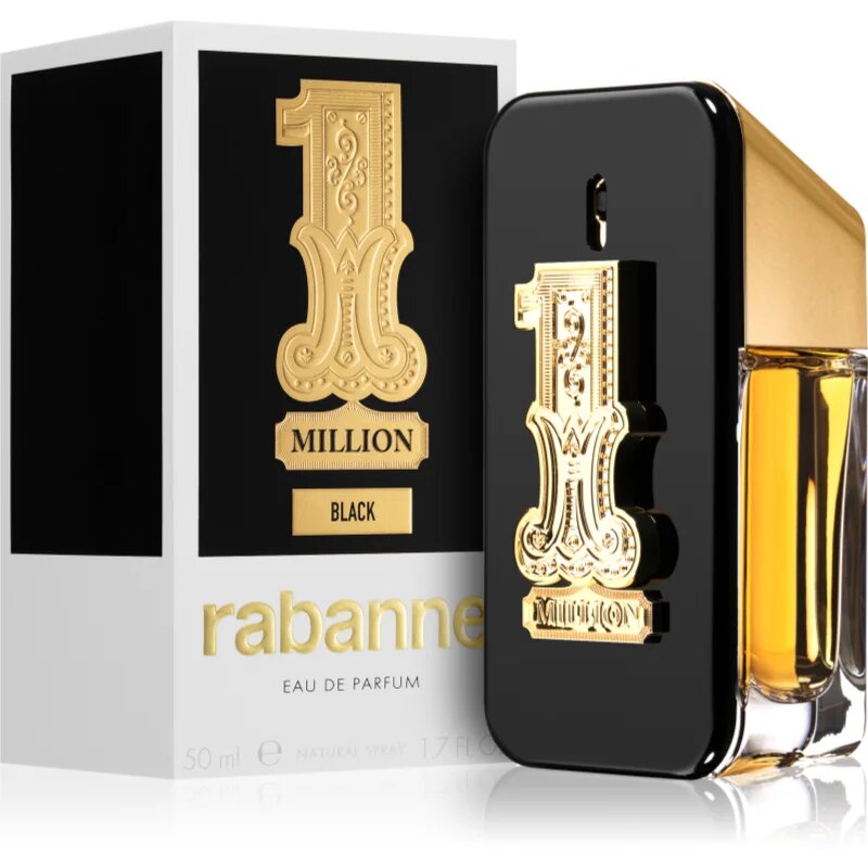 Rabanne 1 Million Black parfumska voda za moške 50 ml