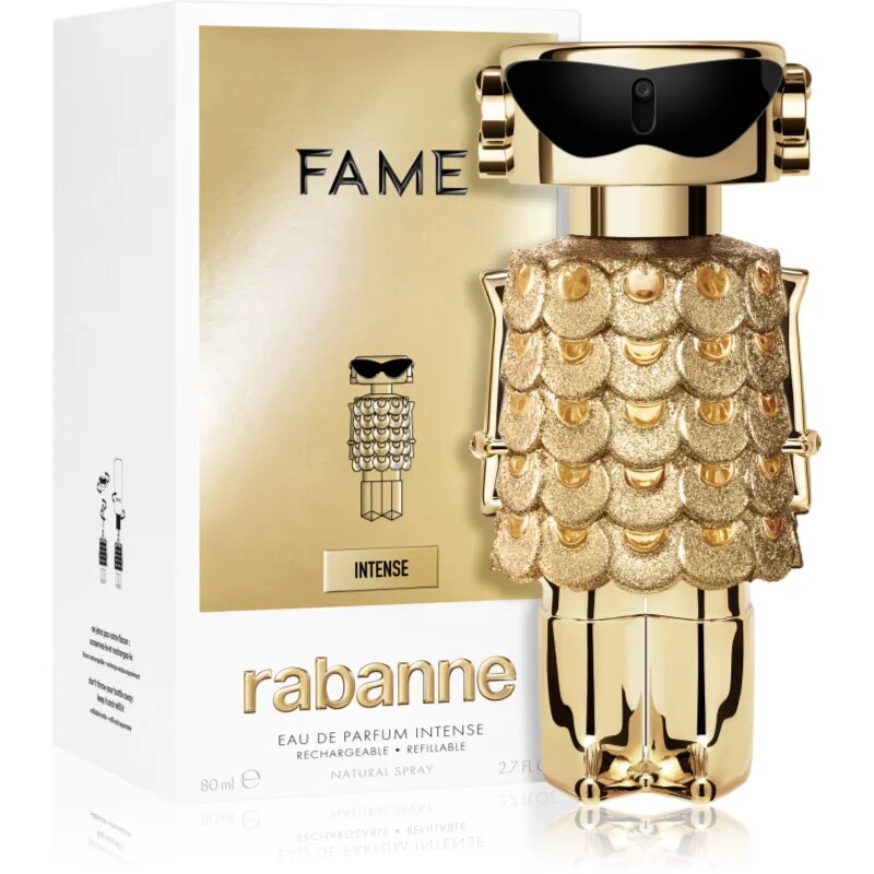 Rabanne Fame Intense parfumska voda polnilna za ženske 80 ml