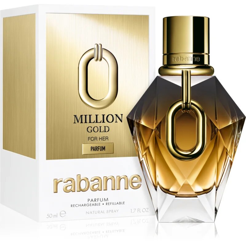 Rabanne Million Gold For Her Le Parfum parfum polnilni za ženske 50 ml