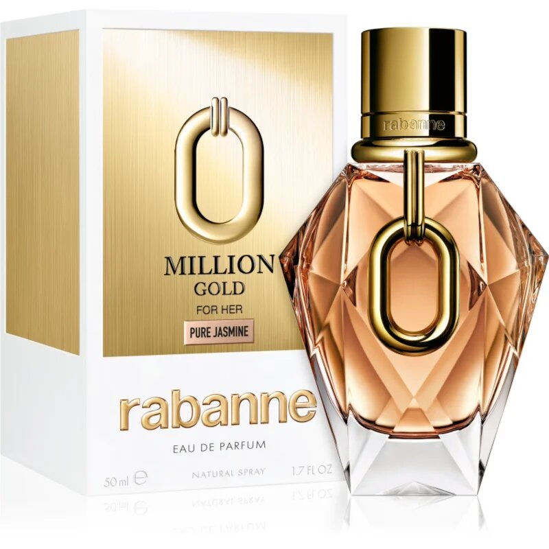 Rabanne Million Gold For Her Pure Jasmine parfumska voda za ženske 50 ml