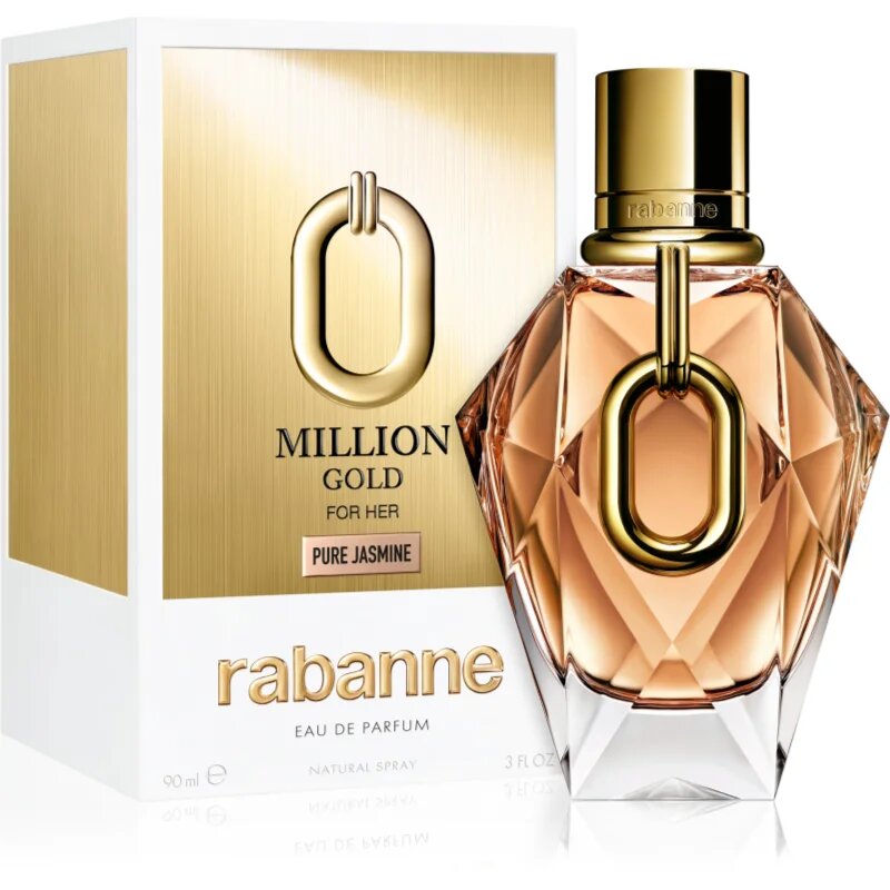 Rabanne Million Gold For Her Pure Jasmine parfumska voda za ženske 90 ml