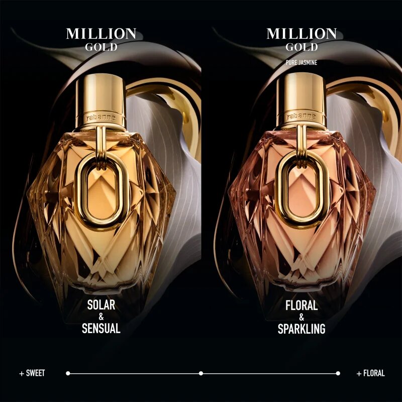 Rabanne Million Gold For Her Pure Jasmine parfumska voda za ženske 90 ml