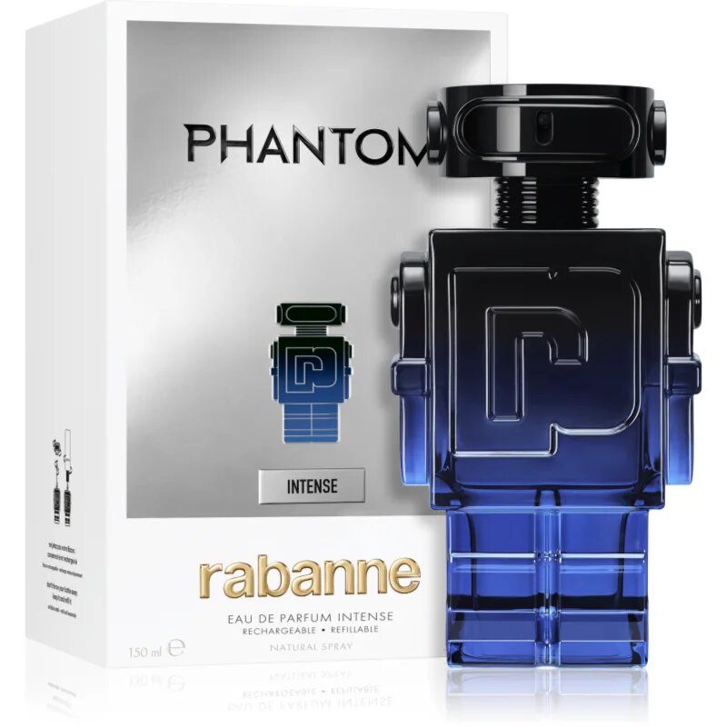 Rabanne Phantom Intense parfumska voda polnilna za moške 150 ml