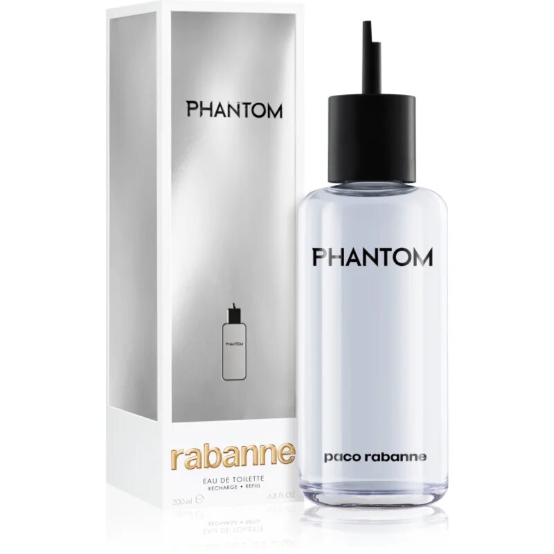 Rabanne Phantom toaletna voda nadomestno polnilo za moške 200 ml