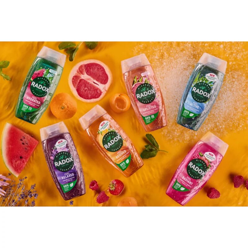 Radox Feel Active gel za prhanje 225 ml