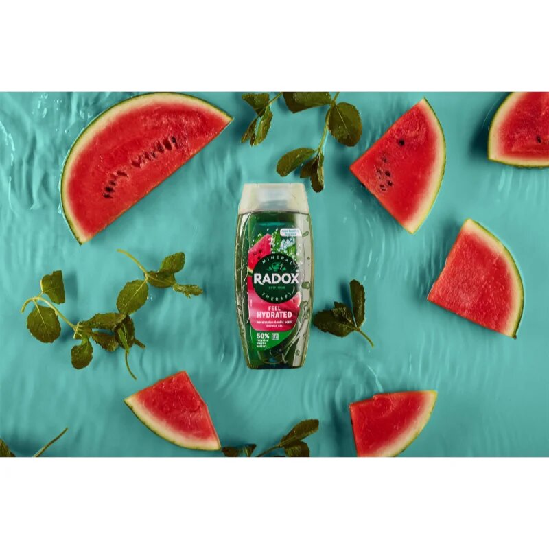 Radox Feel Hydrated gel za prhanje 225 ml